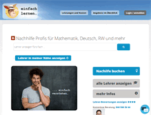 Tablet Screenshot of eselsbruecke.ch